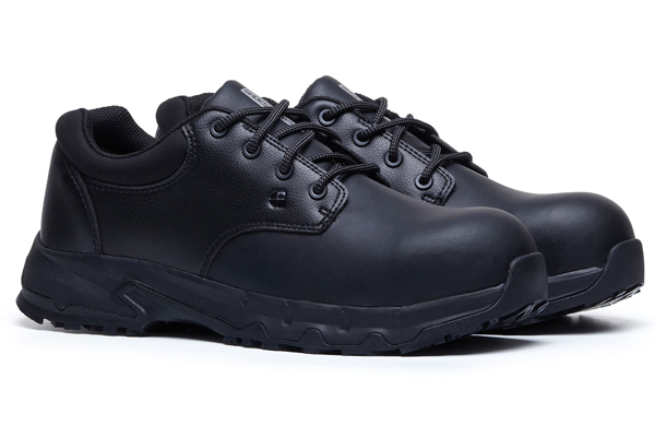 Chaussures pour homme confortables pour travailler dans le commerce et la distribution : modèle Barra noir